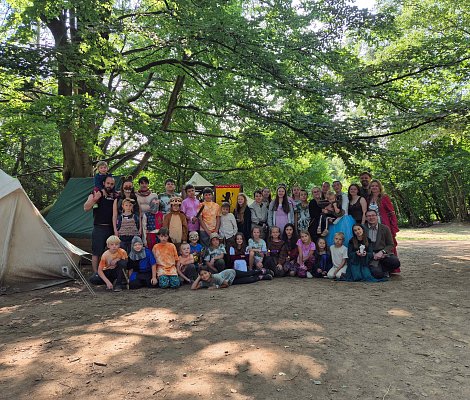 Letní tábor IV. běh - společné foto 2025