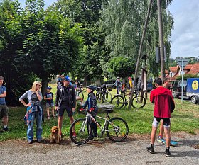 Letní cyklotábor III. běh - 1 den 27. 7. 2025